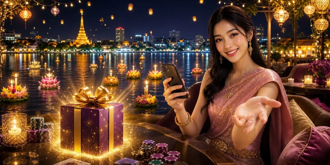 ภาพประกอบบุคคลและกล่องของขวัญ