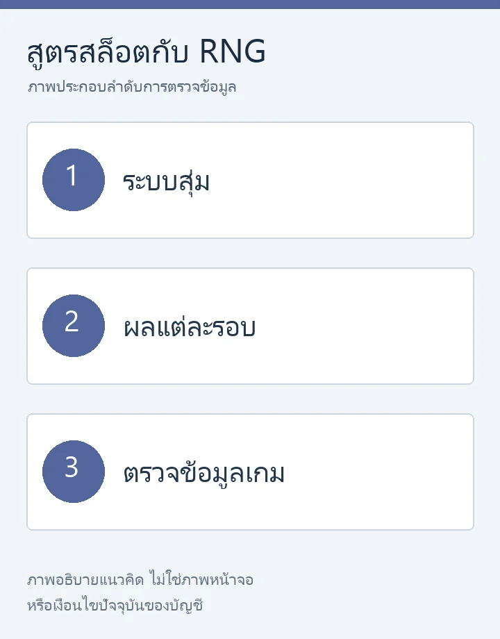 ทำความเข้าใจสูตรสล็อต: ระบบสุ่ม ผลแต่ละรอบ และข้อมูลเกม